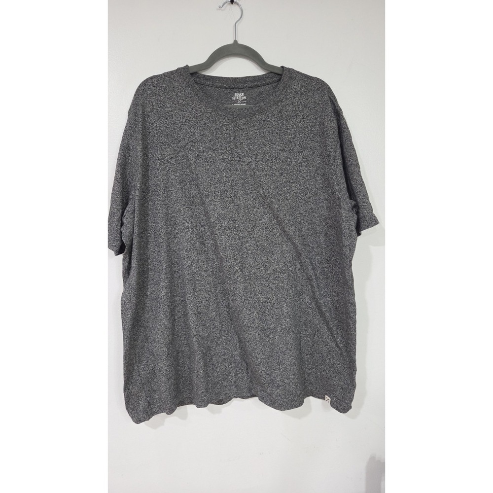 Blake Shelton Lands' End Mens Size XL Gray Heather Crew Neck T Shirt Soft Feel